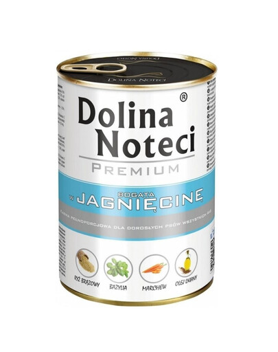 DOLINA NOTECI Premium su ėriena 12 × 400 g