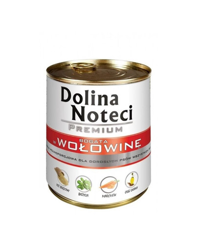 DOLINA NOTECI Premium su jautiena 6 × 400 g