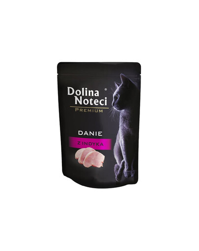 DOLINA NOTECI Premium danie z indyka 85 g mokra karma dla kota