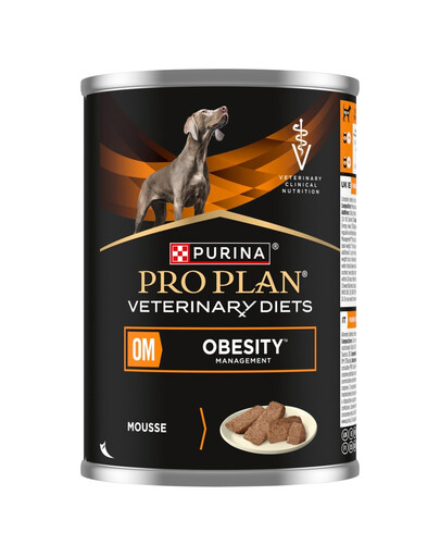 PURINA PRO PLAN Veterinary Diets Plan Obesity Management 400 g pasztet dla psów do redukcji nadmiernej masy ciała