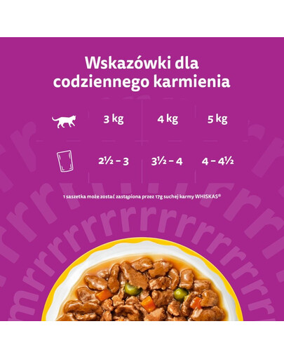 WHISKAS Aromatic Adult Idealny Drób w sosie, 12 x 85 g mokra karma dla dorosłych kota
