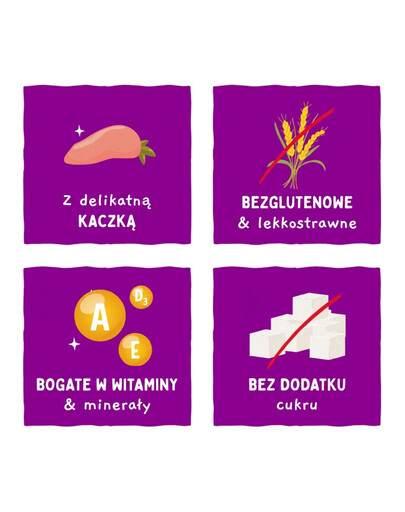 SANABELLE Mini Meat Sticks duck and elderberries 55g kaczka i czarny bez bezzbożowy przysmak dla kota