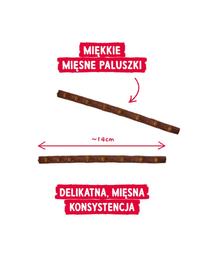 SANABELLE Meat Sticks salmon and trout 35 g łosoś i pstrąg bezzbożowy przysmak dla kota