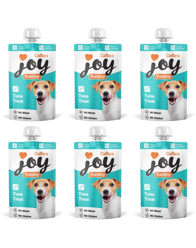 CALIBRA Joy Dog Yummy Tuna Treat 6x100 g tuńczyk, pasta mięsna dla psów