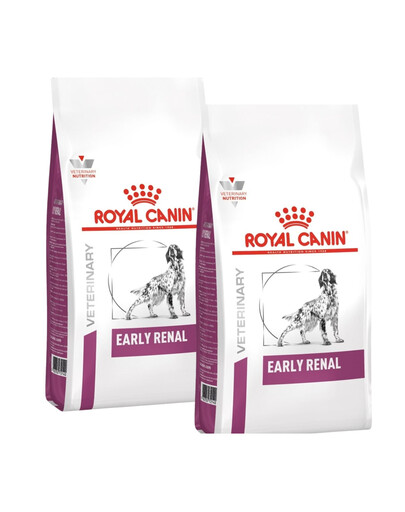 ROYAL CANIN „Dog Early Renal“ 2x14 kg – sausas maistas suaugusiems šunims, sergantiems inkstų ligomis