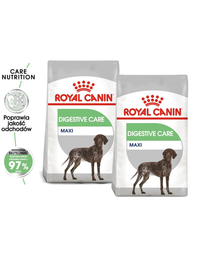 ROYAL CANIN CCN Maxi Digestive Care 2x12 kg karma sucha dla psów dorosłych, ras dużych o wrażliwym przewodzie pokarmowym