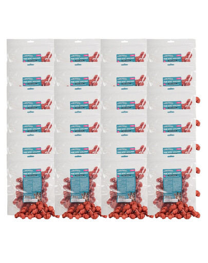 CHRUP&GO Rištas kauliukas su antiena ir ėriena, 24 × 500 g – skanėstas šunims