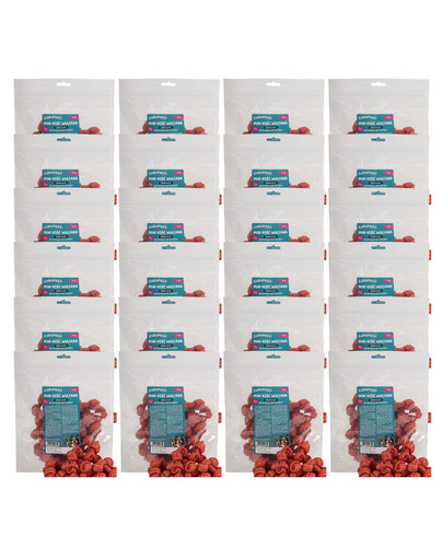 CHRUP&GO Rištas kauliukas su antienos krūtinėle, 24 × 500 g – skanėstas šunims