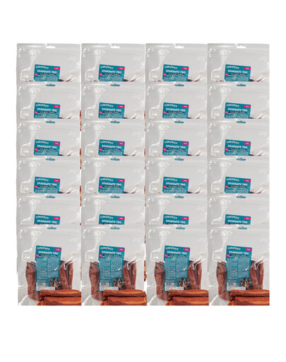 CHRUP&GO Skanus trijetas su antimi, triušiu ir ėriena – 24 x 500 g skanėstas šunims