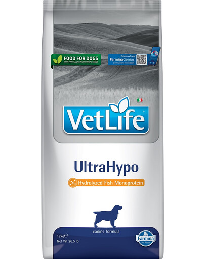 Vet Life Ultrahypo Dog 12 kg