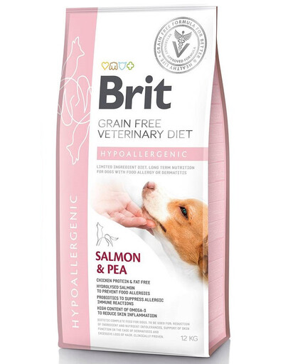 BRIT Veterinary Diets Dog Hypoallergenic 2x12 kg