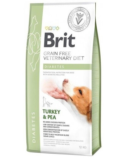 BRIT Veterinary Diets Dog Diabetes 2x12 kg