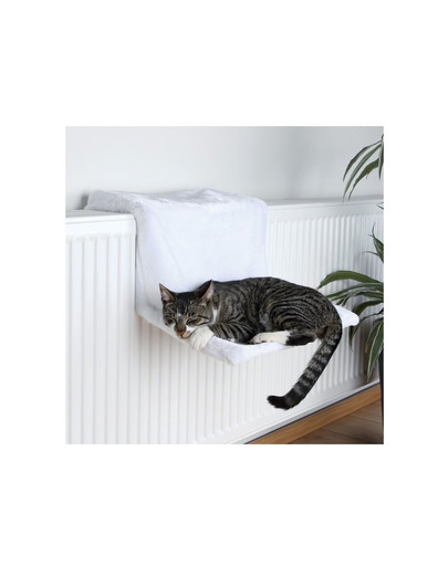 Trixie pakabinamas guolis ant radiatoriaus katėms 45 X 24 X 31 cm baltas