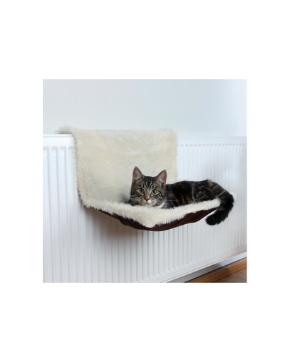 Trixie pakabinamas guolis ant radiatoriaus katėms 45 X 26 X 31 cm kreminis