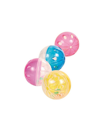 Trixie plastikiniai permatomi kamuoliukai 4 vnt.