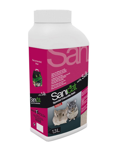 SANICAT Sanicat podlahové čistič písek pro činčily 1.3l