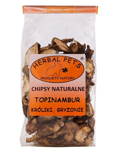 Herbal Pets bulvnės saulėgrąžos (topinambų) traškučiai 75 g