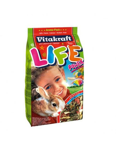 VITAKRAFT Life power dla królika 0.6 kg
