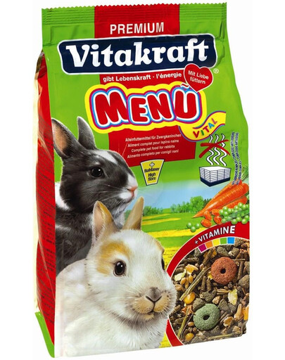 VITAKRAFT Menu vital pro králíka asb 1 kg
