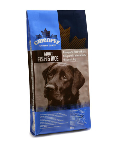 Sausas šunų maistas CHICOPEE Sucha pies fish&rice 15 kg - kainos ir ...