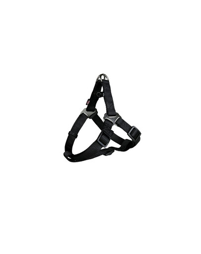 Trixie petnešos Premium 30-40 cm / 10 mm juodos xs-s
