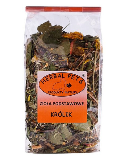 Herbal Pets pagrindinės žolelės triušiams 125 g