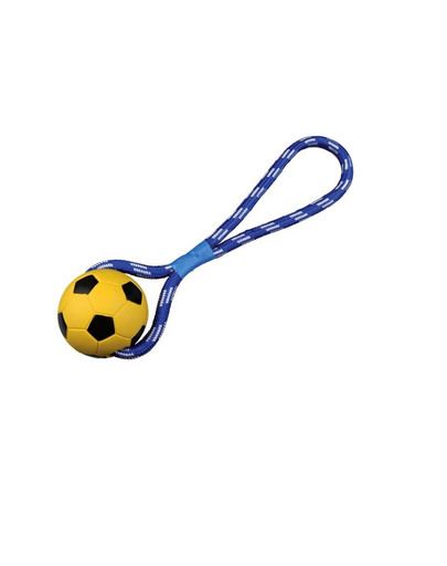 Trixie žaisliukas kamuoliukas su virve 8/35 cm