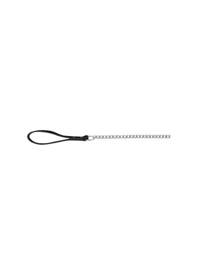 Trixie grandininis pavadėlis 1 m / 3 mm juodas
