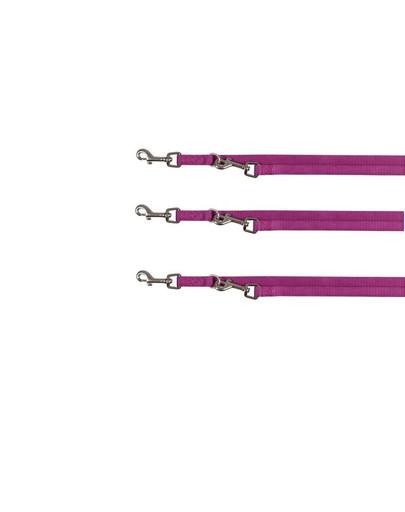 Trixie Premium reguliuojamas pavadėlis m-l 2 m/20 mm purpurinis