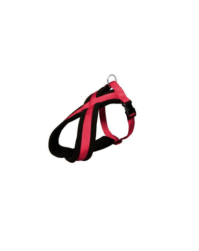 Trixie Premium reguliuojamos petnešos m 45-70 cm/25 mm raudonos
