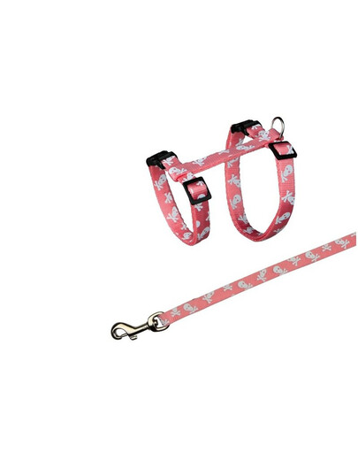 Trixie petnešos katėms nailoninės 27-46 cm / 10 mm