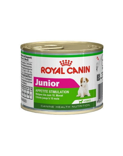 Royal Canin Junior 195 g - konservuotas ėdalas