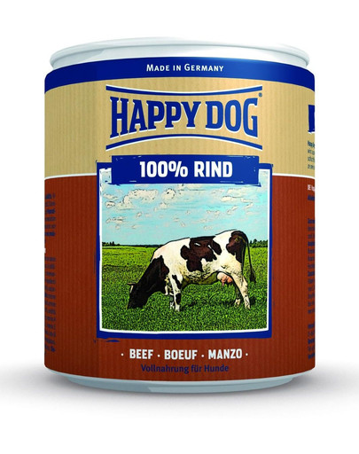 Happy Dog Rind Pur konservai šunims su jautiena 800 g