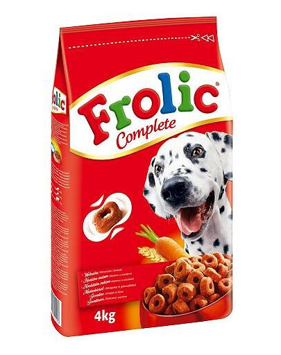 Frolic su jautiena, grūdais ir daržovėmis 4 kg