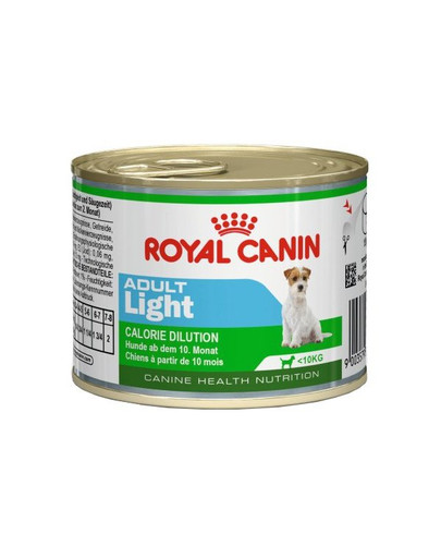 Royal Canin Adult Light 195 g  - konservuotas ėdalas
