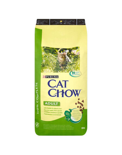 PURINA Cat Chow Adult rabbit & liver 15 kg