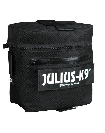 Trixie dvigubas krepšys pritaikytas šuniui Julius-K9, juodas