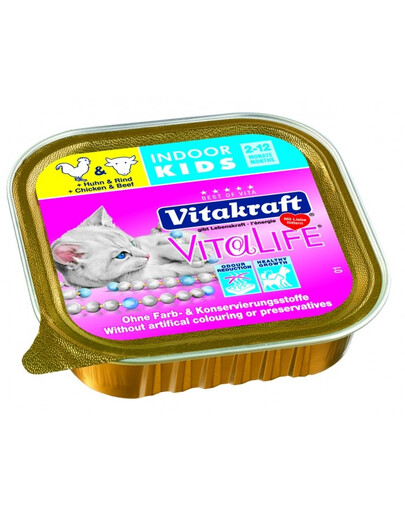 VITAKRAFT Vita Life Indoor Kids 100G