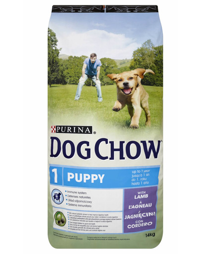 PURINA Dog Chow Puppy su ėriena 14 kg
