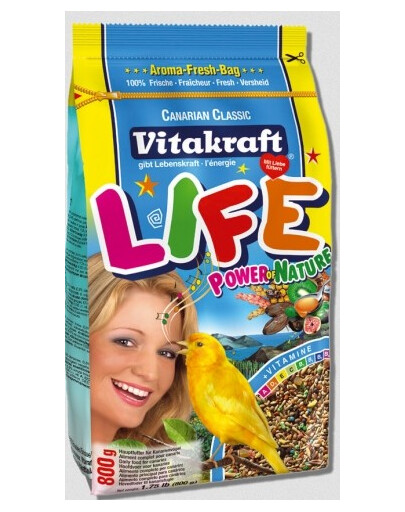 VITAKRAFT Life Power 800G-Karma Dla Kanarka