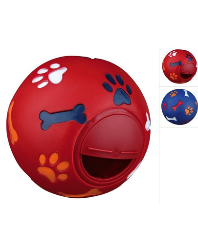 Trixie žaislas kamuoliukas su vieta skanėstui 14,5 cm
