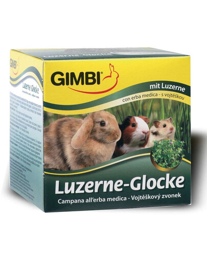 Šinšilų maistas GIMBORN Gimbi dzwon z lucerny pok gryzoń - kainos ir ...