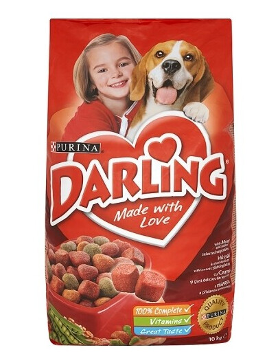 DARLING z mięsem i dodatkiem wyselekcjonowanych warzyw 10 kg