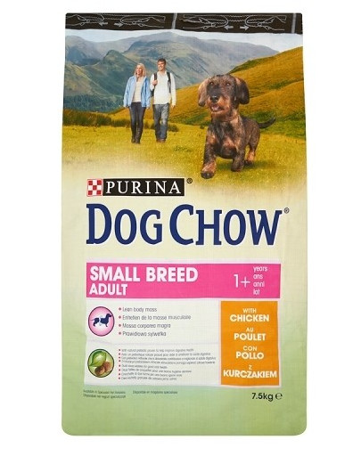 PURINA Dog Chow Adult pro malé plemena kuřecí 7.5Kg