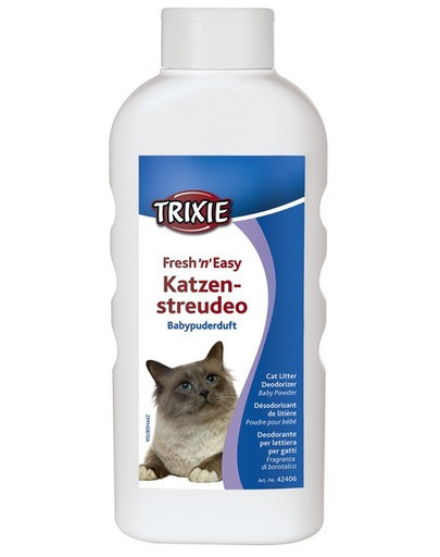 Trixie Fresh'N'Easy Baby Powder gaiviklis kačių tualetui 750 g