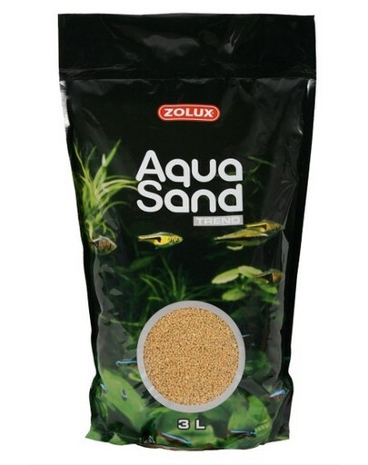 ZOLUX Aquasand Trend Cinnamon Yellow 3l