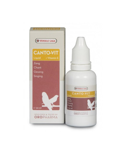 Versele-Laga Canto-Vit Liquid vitaminai paukščiams čiulbėjimui 30 ml