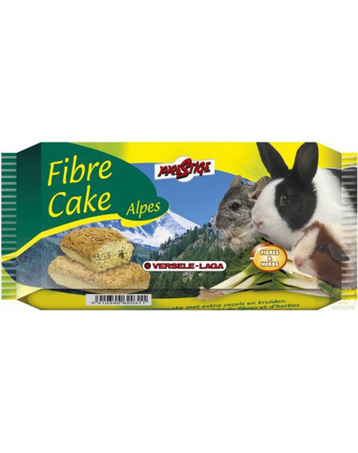 VERSELE-LAGA Fibre Cake Alpes 20 g - Ciasteczka Z Ziołami Alpejskimi I Błonnikiem dla gryzoni