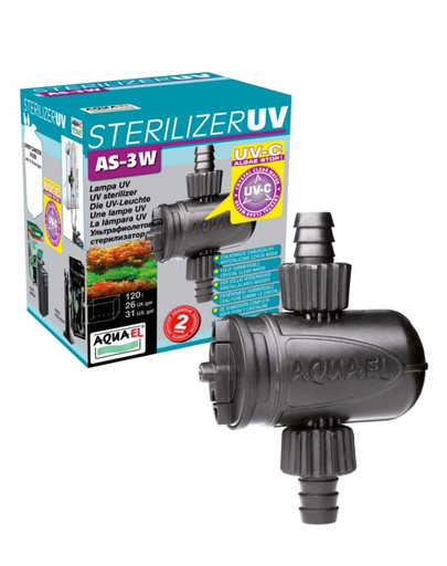 Aquael sterilizatorius UV AS - 3W
