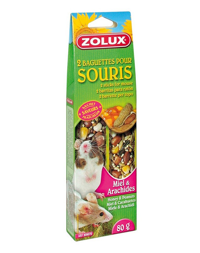 ZOLUX Kolba miodowo-arachidowa dla myszki 2 szt